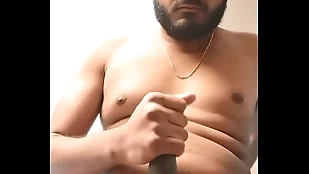 Indian teen masturbates firm